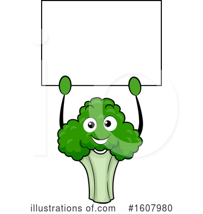 Broccoli Clipart #1607980 by BNP Design Studio