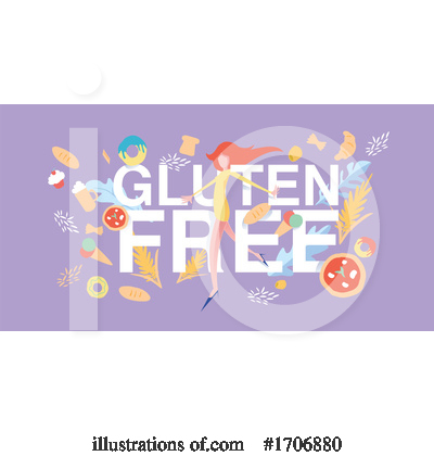 Gluten Clipart #1706880 by Domenico Condello
