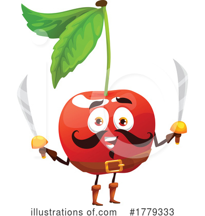 Cherry Clipart #1779333 by Vector Tradition SM