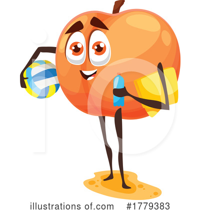 Apricot Clipart #1779383 by Vector Tradition SM