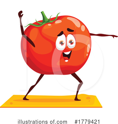 Tomato Clipart #1779421 by Vector Tradition SM