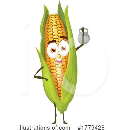 Corn Clipart #1779428 by Vector Tradition SM