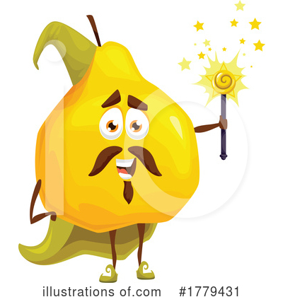Pear Clipart #1779431 by Vector Tradition SM