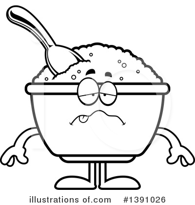 Royalty-Free (RF) Oatmeal Clipart Illustration by Cory Thoman - Stock Sample #1391026