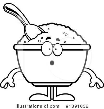 Oatmeal Mascot Clipart #1391032 by Cory Thoman