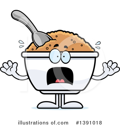 Oatmeal Mascot Clipart #1391018 by Cory Thoman