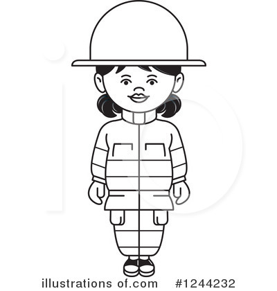 Royalty-Free (RF) Occupation Clipart Illustration by Lal Perera - Stock Sample #1244232