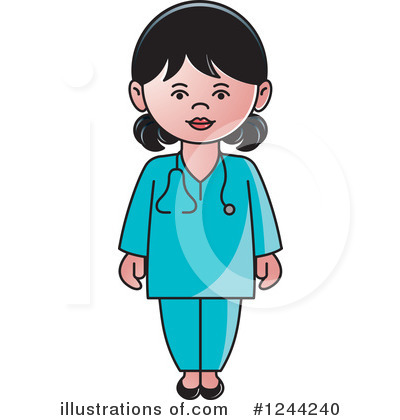 Doctor Clipart #1244240 by Lal Perera