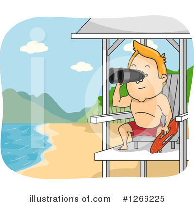 Lifeguard Clipart #1266225 by BNP Design Studio