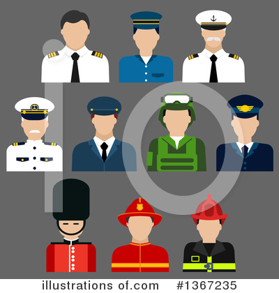 Royalty-Free (RF) Occupation Clipart Illustration by Vector Tradition SM - Stock Sample #1367235