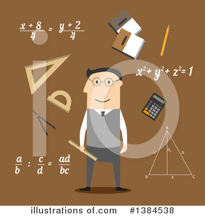 Teacher Clipart #1384538 by Vector Tradition SM
