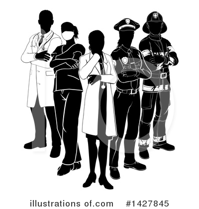 Royalty-Free (RF) Occupation Clipart Illustration by AtStockIllustration - Stock Sample #1427845