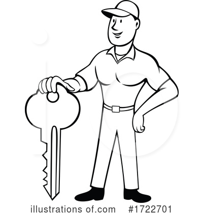 Royalty-Free (RF) Occupation Clipart Illustration by patrimonio - Stock Sample #1722701