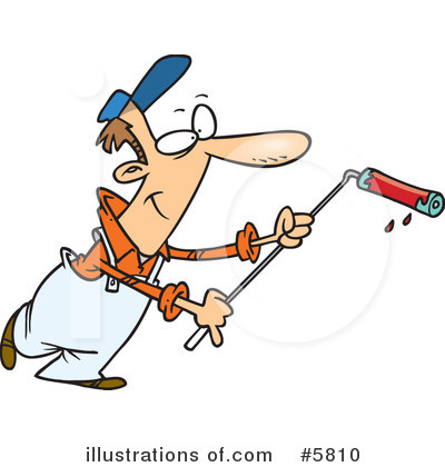 Royalty-Free (RF) Occupations Clipart Illustration by toonaday - Stock Sample #5810