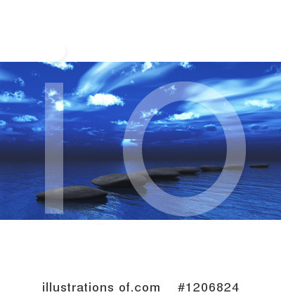 Royalty-Free (RF) Ocean Clipart Illustration by KJ Pargeter - Stock Sample #1206824