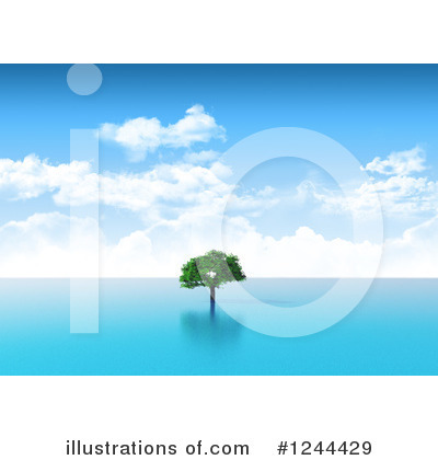Royalty-Free (RF) Ocean Clipart Illustration by KJ Pargeter - Stock Sample #1244429