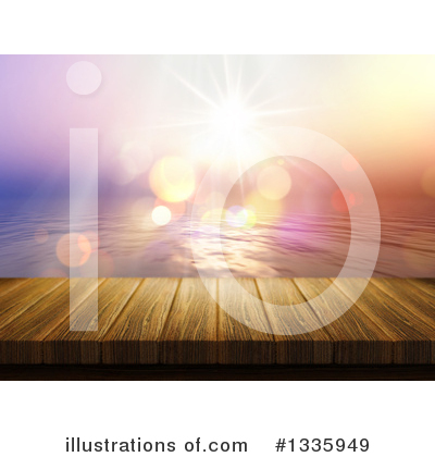 Royalty-Free (RF) Ocean Clipart Illustration by KJ Pargeter - Stock Sample #1335949