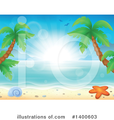 Palm Trees Clipart #1400603 by visekart