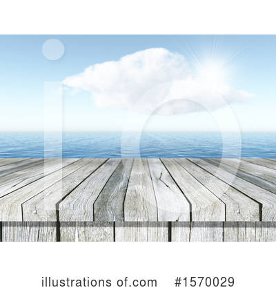 Dock Clipart #1570029 by KJ Pargeter