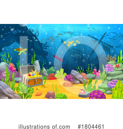 Underwater Clipart #1804461 by Vector Tradition SM