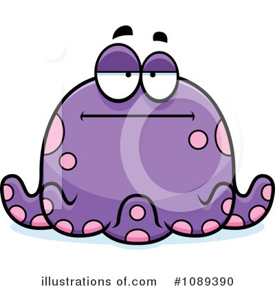 Octopus Clipart #1089390 by Cory Thoman
