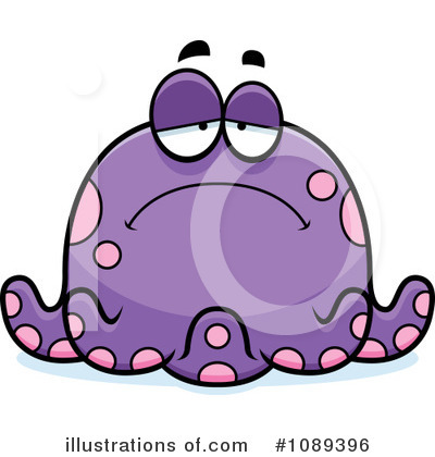 Royalty-Free (RF) Octopus Clipart Illustration by Cory Thoman - Stock Sample #1089396