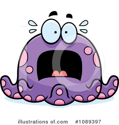 Royalty-Free (RF) Octopus Clipart Illustration by Cory Thoman - Stock Sample #1089397