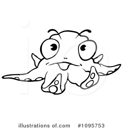 Royalty-Free (RF) Octopus Clipart Illustration by dero - Stock Sample #1095753