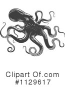 Octopus Clipart #1129617 by Vector Tradition SM