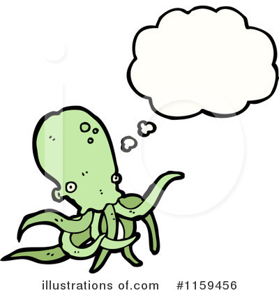 Royalty-Free (RF) Octopus Clipart Illustration by lineartestpilot - Stock Sample #1159456