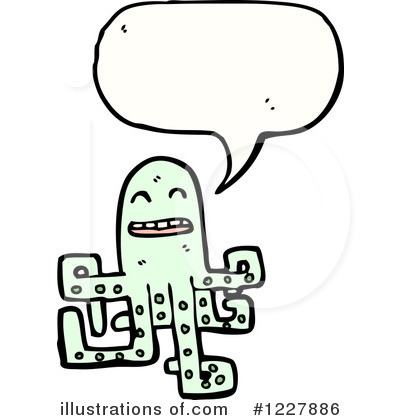 Royalty-Free (RF) Octopus Clipart Illustration by lineartestpilot - Stock Sample #1227886