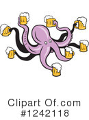 Octopus Clipart #1242118 by patrimonio