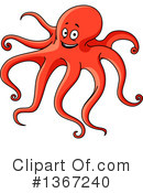 Octopus Clipart #1367240 by Vector Tradition SM