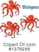Octopus Clipart #1376296 by Vector Tradition SM
