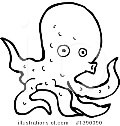 Royalty-Free (RF) Octopus Clipart Illustration by lineartestpilot - Stock Sample #1390090