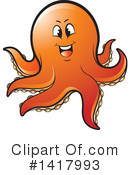 Octopus Clipart #1417993 by Lal Perera