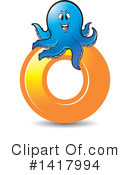Octopus Clipart #1417994 by Lal Perera
