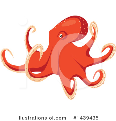 Royalty-Free (RF) Octopus Clipart Illustration by Vector Tradition SM - Stock Sample #1439435