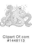 Octopus Clipart #1448113 by Alex Bannykh