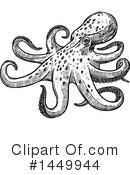 Octopus Clipart #1449944 by Vector Tradition SM