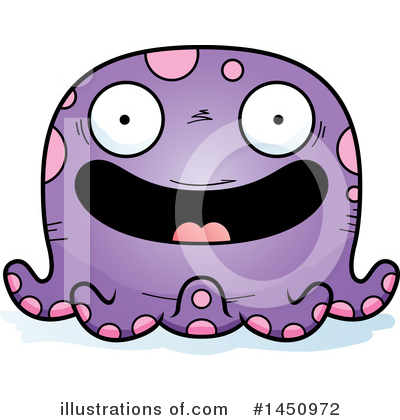 Royalty-Free (RF) Octopus Clipart Illustration by Cory Thoman - Stock Sample #1450972