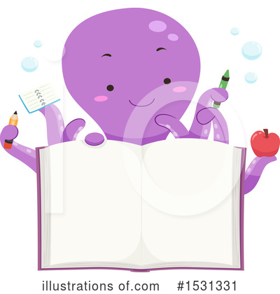 Royalty-Free (RF) Octopus Clipart Illustration by BNP Design Studio - Stock Sample #1531331