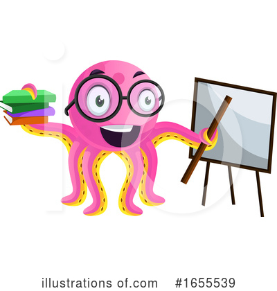 Royalty-Free (RF) Octopus Clipart Illustration by Morphart Creations - Stock Sample #1655539
