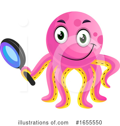 Royalty-Free (RF) Octopus Clipart Illustration by Morphart Creations - Stock Sample #1655550