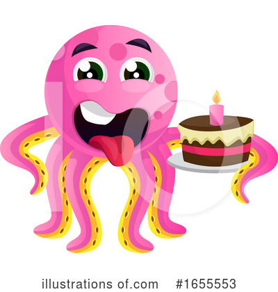 Royalty-Free (RF) Octopus Clipart Illustration by Morphart Creations - Stock Sample #1655553