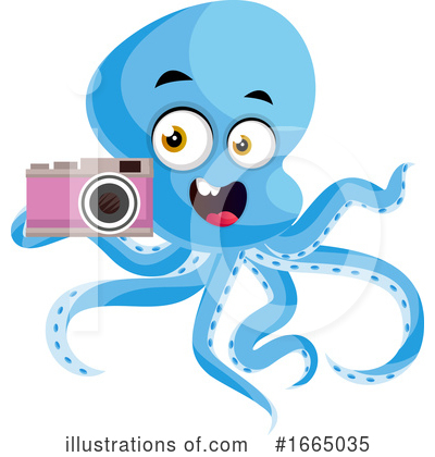 Royalty-Free (RF) Octopus Clipart Illustration by Morphart Creations - Stock Sample #1665035