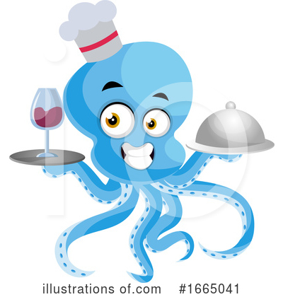 Royalty-Free (RF) Octopus Clipart Illustration by Morphart Creations - Stock Sample #1665041