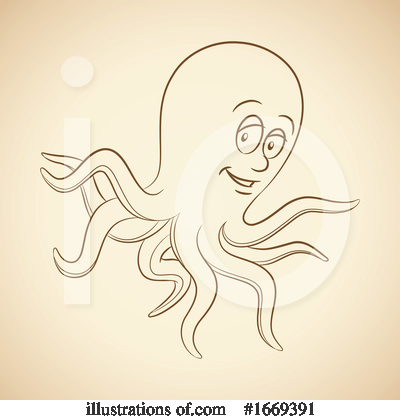 Octopus Clipart #1669391 by cidepix