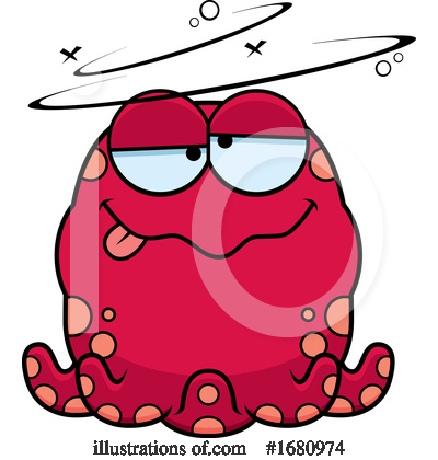 Royalty-Free (RF) Octopus Clipart Illustration by Cory Thoman - Stock Sample #1680974
