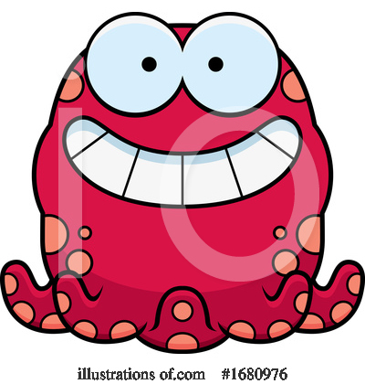 Royalty-Free (RF) Octopus Clipart Illustration by Cory Thoman - Stock Sample #1680976
